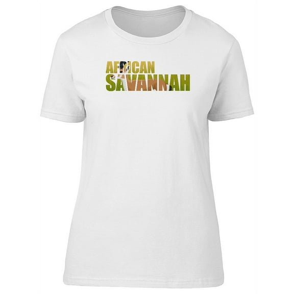 Gazelle Impala In Quote Tee Women's -Image by Shutterstock