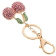 thumbnail image 3 of Clispeed cherry keychain pendant pink zinc alloy 1Pcs fruit keychain for women and girls, 3 of 8