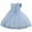Light Blue, variant on Flower Girl Dress Infant Short Sleeves Light Blue Dress Girls Fall Winter Dresses Pageant Dresses for Girl Dresses Size 6-12 Months
