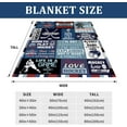 thumbnail image 4 of Hockey Gifts for Boys Men, Hockey Blanket for Kids, Gifts for Hockey Lovers, Hockey Player Blanket 50 * 60 to Keep Warm for Boys 8-12, 4 of 6