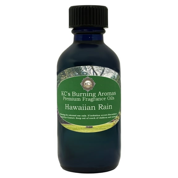 KC's Home Fragrances & Crystals Premium Fragrance Oil, Hawaiian Rain, 2 fl oz