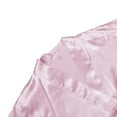 thumbnail image 6 of PMVFHDE Womens Solid Color Light Bathrobe Wedding Makeup Bridesmaid Satin Kimono Pajamas Short Home Wear Womens Robes Pink，L, 6 of 9