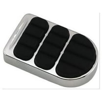 Kuryakyn ISO Rear Brake Pedal Chrome/Black Pad (8029)