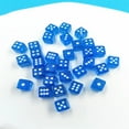 thumbnail image 6 of ​​LYINGF 20PCS 5mm Acrylic Mini Dice Set - 0.2" Clear Six-Sided Game Pieces with Precision Dots, Professional Gambling Accessories for Tabletop Board Game Strategies​​, 6 of 9