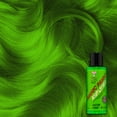 thumbnail image 3 of MANIC PANIC Electric Lizard Amplified Semi-Permanent Hair Dye - Bright Neon Green Color - Glows in Blacklight - Vegan, PPD & Ammonia Free, 3 of 7