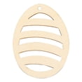 thumbnail image 2 of CoreLiving Blank Easter Tree Wood Ornaments for Spring Christmas Tree Decorations, Unfinished DIY Wooden Cutouts of Bunnies and Eggs for Painting Craft Projects, 2 of 6