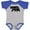 Baseball Heather and Royal, variant on Inktastic Montana Black Bear Silhouette Boys or Girls Baby Bodysuit
