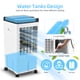 thumbnail image 3 of Ventilador eléctrico, 2.11 Velocidades de agua Operación silenciosa 1-7h 3 Ventilador de operación de viento Agua interior 1-7h 1-7h 3 Cajas de hielo / Enfriador de aire 3 Velocidades de viento Cajas, 3 of 6