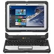 Panasonic Toughbook CF-20, Rugged Laptop (2 in 1), 10.1" WUXGA, Intel Core m5-6Y57 @ 1.1GHz, 4G LTE, 8GB, 512GB SSD, Webcam, Rear Camera, Backlit Keyboard, Windows 10 Pro - Refurbished
