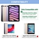 thumbnail image 2 of Funda con teclado FUWANG Touchpad para iPad Mini 7/6 de 8,3 pulgadas, color azul, 2 of 9