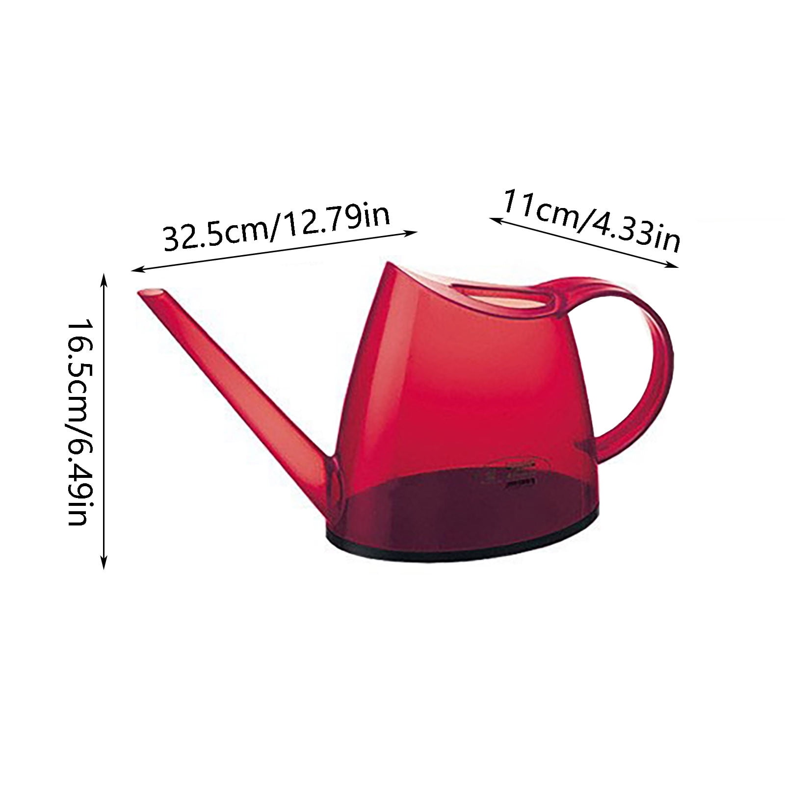 1.4L Capacity Watering Can with Long Spout, Outdoor & Indoor Watering Pot with Comfortable Handle and Detachable Sprinkler Head, for Garden, House & Succulents