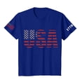thumbnail image 5 of Duqingm Patriotic Shirts for Men 4th of July 250 Years America 1776 2026 250th USA Patriotic T-Shirt Blue,3XL, 5 of 5