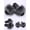 F, variant on Women Summer Solid Faux Fur Slides Slippers Fluffy Furry Sandals Outdoor Luxurious Fashionable Shoes