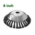 thumbnail image 1 of Mistaha 6 Pouces Coupe-Herbe Pièces Général Résistant à l'Usure Multi-Fonction Fil d'Acier Rouille Désherbage Plaque Tondeuse Tête Lame, 1 of 7