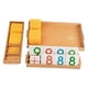 thumbnail image 3 of Juguete De Cuentas De Matemáticas Montessori, Material Didáctico, Juego De Banco Decimal Para Niños En Edad Preescolar, 3 of 9