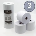 thumbnail image 2 of Victor 7050 Rollos de papel blanco compacto para calculadoras de impresión portátiles y portátiles/máquinas de sumar/cajas registradoras de impresión de tinta 2.25 W x 150' FT (paquete de 3), 2 of 7