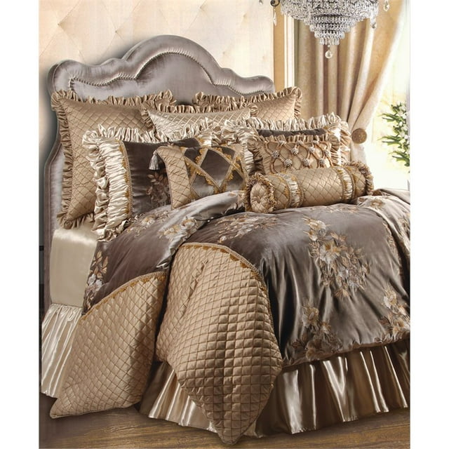 Legacy 10 Piece King Comforter Set Taupe