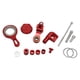 thumbnail image 2 of Soporte de montaje del amortiguador de dirección de motocicleta para Yamaha YZF R1 2002-2017 Rojo, 2 of 7