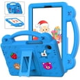 thumbnail image 5 of Dteck Cute Case for Samsung Galaxy Tab A9 Plus 2023 for Kids with DIY Accessories,Lightweight EVA Shockproof Handle Protective Shell Cover with Kickstand for Samsung Tab A9+ 11" SM-X210/X215/X216,Blue, 5 of 9