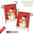 thumbnail image 2 of Breeze Decor - Scarf Snowman Let it Snow Winter - Seasonal Christmas Impressions Decorative Vertical Garden Flag 13" x 18.5" Printed In USA, 2 of 3