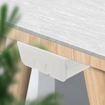 Raindrops office desk organizer Desk Drawer Organizer for Students White 1Set