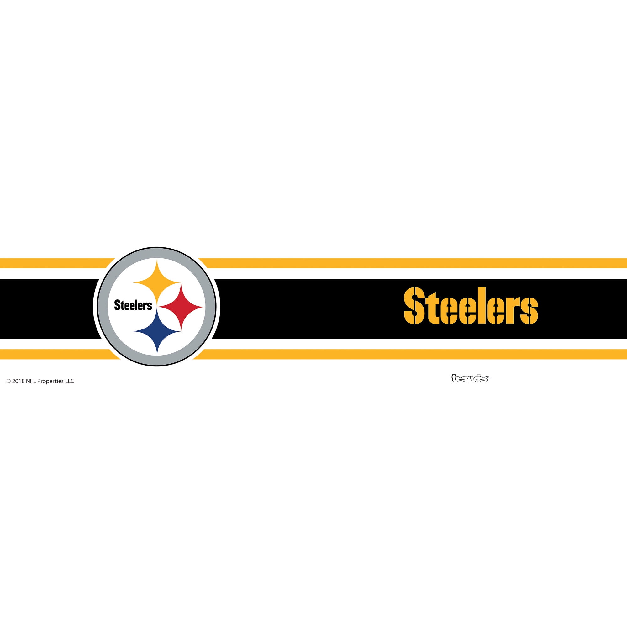 NFL® Pittsburgh Steelers - Primary Logo, 24 oz Water Bottle