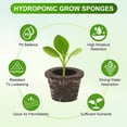 thumbnail image 2 of Uxcell 5-Pack Grow Sponges, 3.5x2.3x2.4 Inch Replacement Root Growth Sponges Seed Pods for Plant Rooting/Seed Germination, 2 of 6