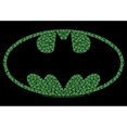 thumbnail image 2 of Boy's Batman St. Patrick's Day Cloverfield Bat Logo Graphic Tee Black Medium, 2 of 5