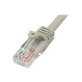 thumbnail image 1 of StarTech.com Cat5e Ethernet Cable - 100 ft - Gray- Patch Cable - Snagless Cat5e Cable - Long Network Cable - Ethernet Cord - Cat 5e Cable - 100ft (45PATCH100GR) - Patch cable - RJ-45 (M) to RJ-45 (M) - 100 ft - UTP - CAT 5e - snagless - gray, 1 of 2