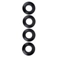 thumbnail image 3 of Anillos de goteo de paleta ANGGREK para Kayak 4 piezas color negro, 3 of 8