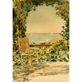 thumbnail image 2 of Hassam, Childe 11x14 White Modern Wood Framed Museum Art Print Titled - Sunny Chair, 2 of 4