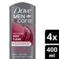 thumbnail image 1 of Dove Men Care Deep Clean Body and Face Exfoliating, 1 of 9