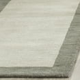 thumbnail image 3 of Safavieh Himalaya Lexine Solid Wool Runner Rug, Light Gray/Dark Gray, 2'3" x 14', 3 of 7