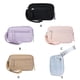 thumbnail image 3 of Guardurnaity Cartera con llavero de nailon impermeable para mujer, segura y organizada, con 3 cremalleras Carteras do, 3 of 6
