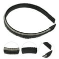 thumbnail image 2 of Unique Bargains 1 Pc Classic Fashion Elegant Chain Headband for Women Girls 6.10"x0.79" Black, 2 of 4