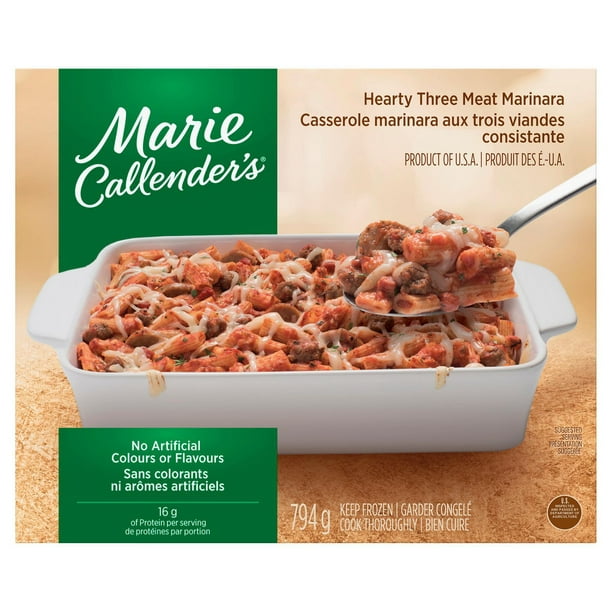 Rigatonis casserole Marinara viande consistante de Marie Callender'sMD