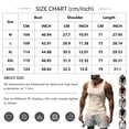 thumbnail image 3 of Fabrcox Waffle Men Compression Tank Top Crew Neck Men's Sleeveless Shirts Big and Tall Basic Lightweight Training Athletic Mens Muscle Shirt Green L, 3 of 9