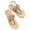 Khaki, variant on JeashCHAT Sandals for Women Women's Summer Flat Shoes, Rope Colored Diamond Open Toe Shoes, Woven Sandals