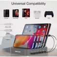 thumbnail image 4 of Estación de carga MSTJRY de 5 puertos Multi USB-A para iPhone Gray, 4 of 7