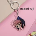 thumbnail image 5 of Jujutsu Kaisen-Colgante de acrílico de dibujos animados, llavero con estampado de doble cara periférico de Anime, mochila bonita, adornos colgantes BANDAI, 5 of 5