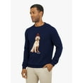 thumbnail image 2 of Chaps Men's & Big Men's Cotton Novelty Holiday Crewneck Sweater, Sizes S-3XL, 2 of 8