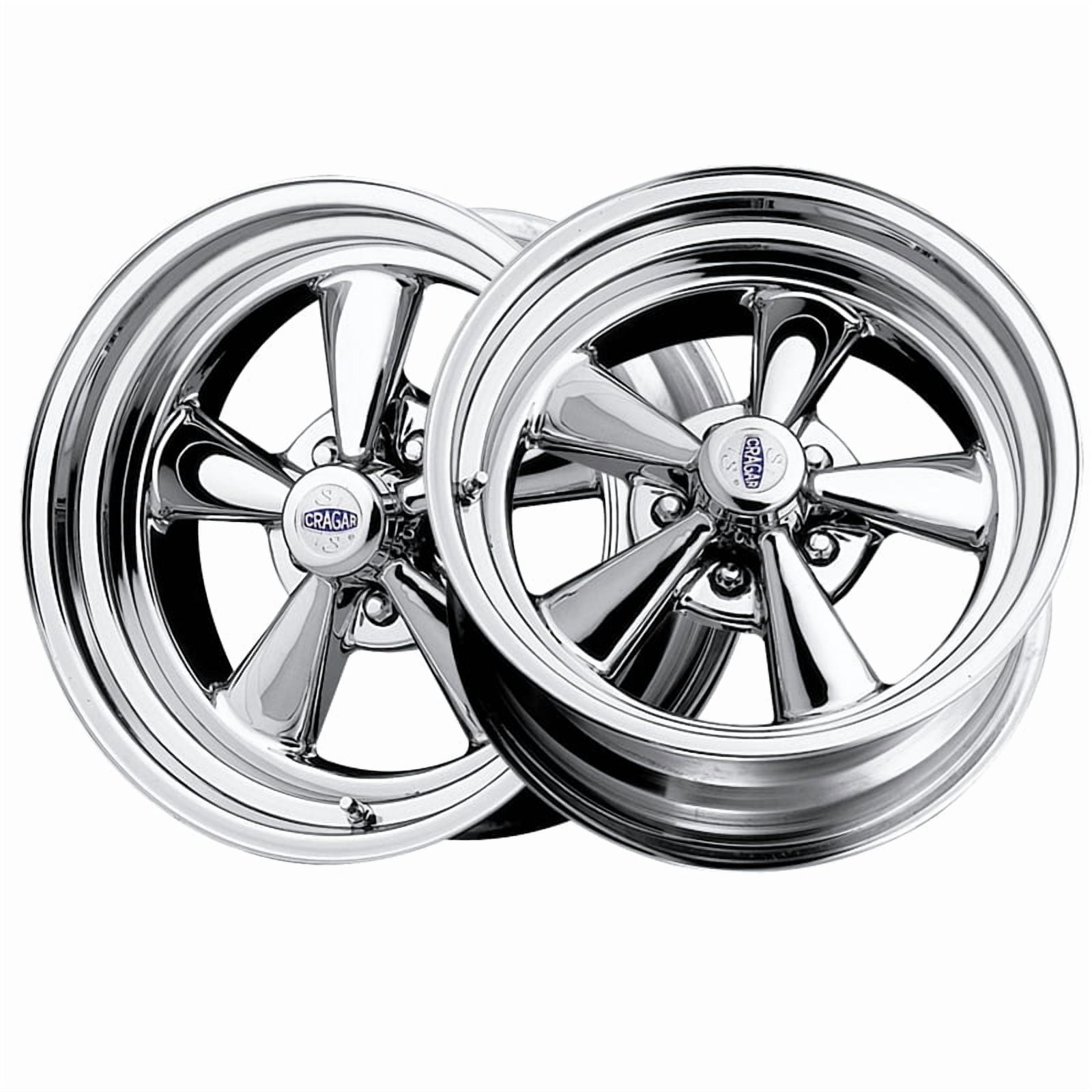 15" Silver 61C-S/S Super Sport Wheel by Cragar 61C573440 Fits select: 1980-1990 CHEVROLET CAPRICE, 1980-1987 BUICK REGAL