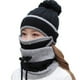thumbnail image 2 of Bufanda Skymirror con tapabocas y gorro de cobertura facial completa, cómoda de llevar, conjunto de bufanda y calentador facial de hilo de algodón para hombres, 2 of 8