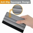 thumbnail image 3 of 20 Pack Vinyl Wrap Squeegee 4 Inch / 6 Inch Felt Edge Squeegee, 3 of 8
