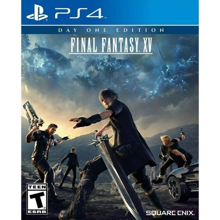 Final Fantasy XV Day 1 Edition - Pre-Owned (PS4) Square (Final Fantasy Explorers Best Weapons)