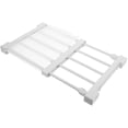 thumbnail image 3 of CHUANK Closet Rack Laundry Room Shelves Adjustable Wire Shelf White, 3 of 8