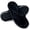 Black, variant on BERANMEY Flip Flop Slippers for Womens Mens Comfortable Open Toe Memory Foam Womens Slippers Slip-On Lightweight Cozy House Slippers Anti-slip Sole for Bedroom Indoor