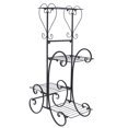 thumbnail image 4 of Estante para plantas Jadeshay soporte decorativo de metal 4 niveles negro, 4 of 8