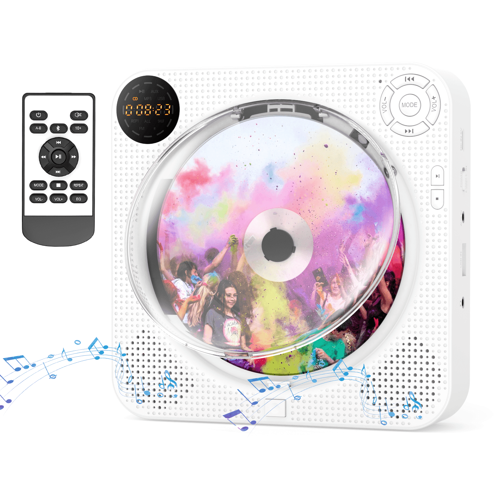 Jensen JEN-JMC-180A Wall Mount CD Players - Walmart.com