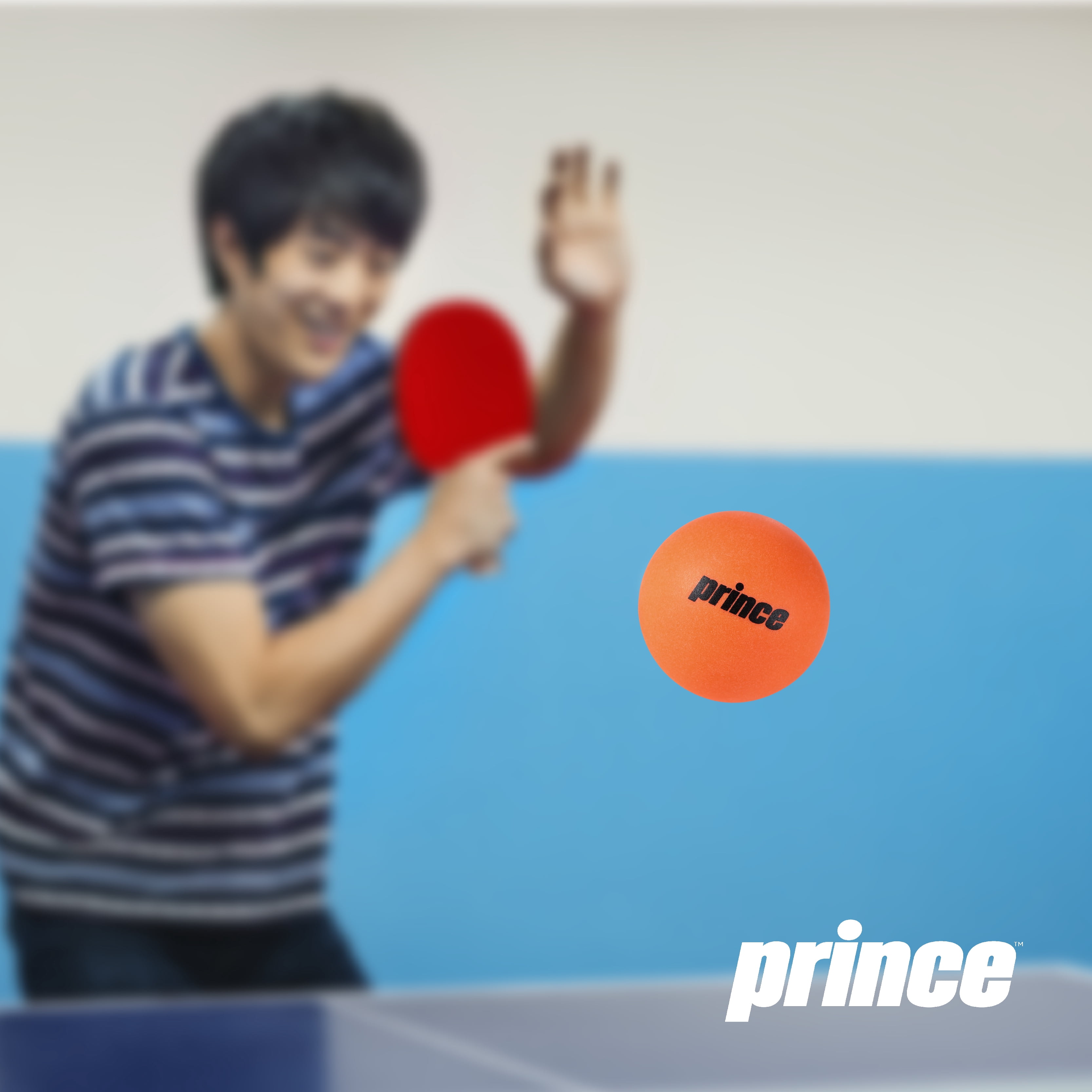 Prince Ping Pong Balls 12 Pack, Orange Table Tennis Balls, Durable Practice Balls for Training, Recreational Play, Indoor Games, Clubs & Game Rooms